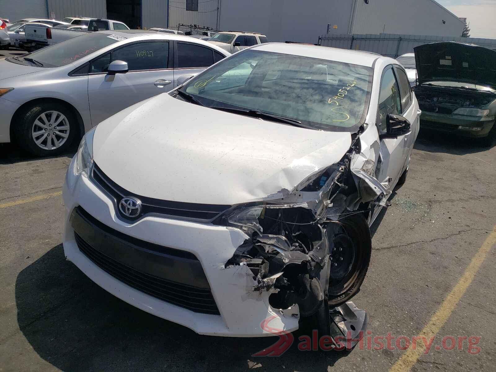 5YFBURHE8GP418940 2016 TOYOTA COROLLA