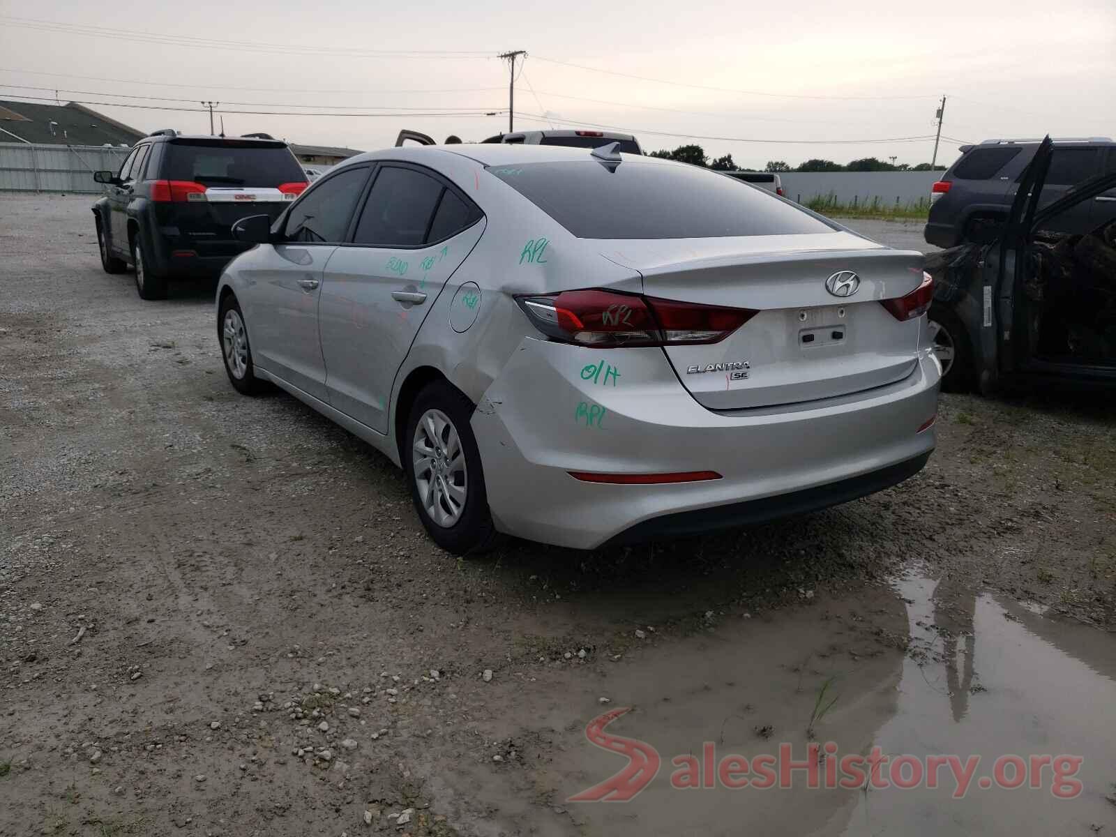 5NPD74LF5HH104325 2017 HYUNDAI ELANTRA