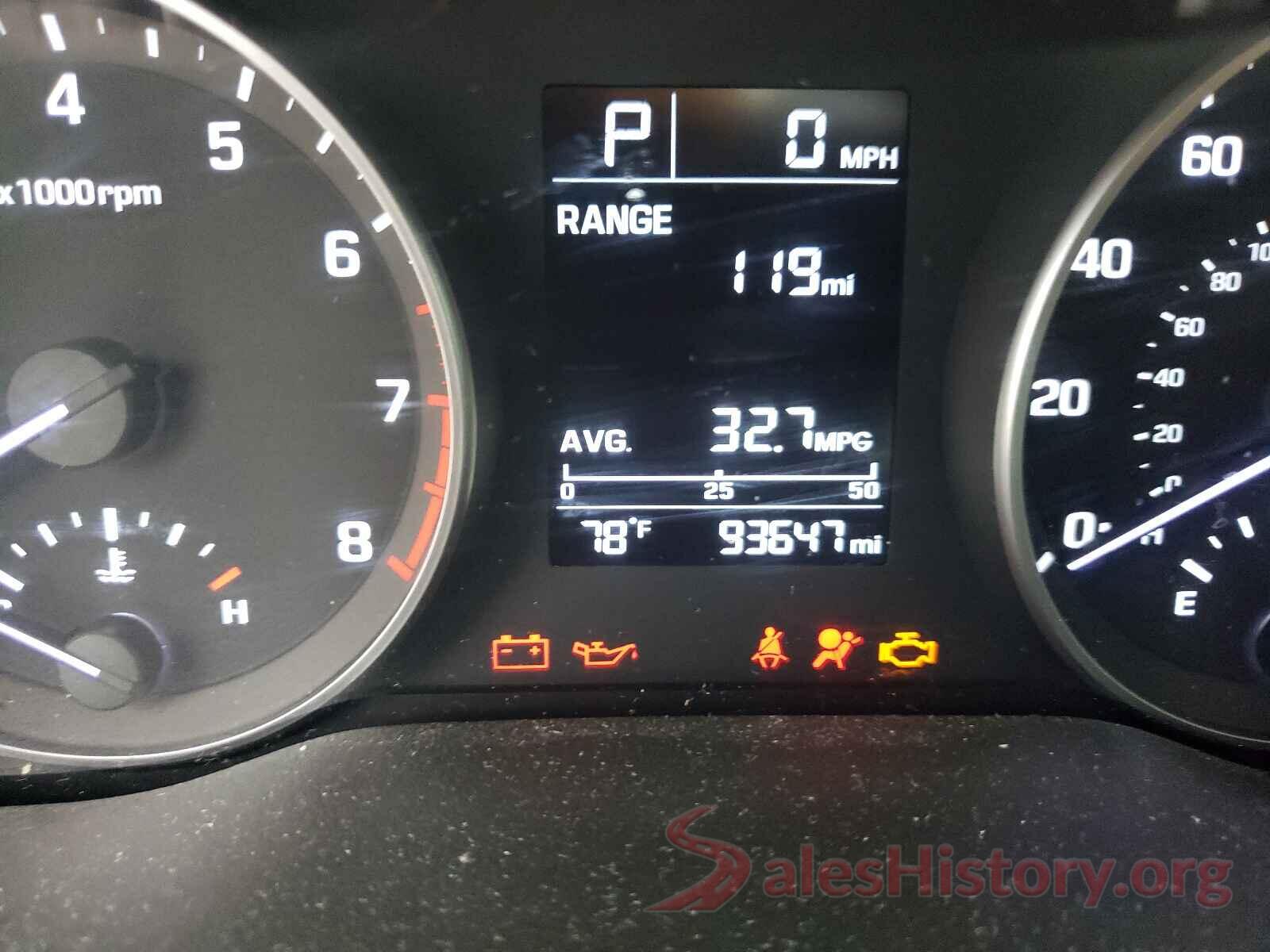 5NPD74LF5HH104325 2017 HYUNDAI ELANTRA