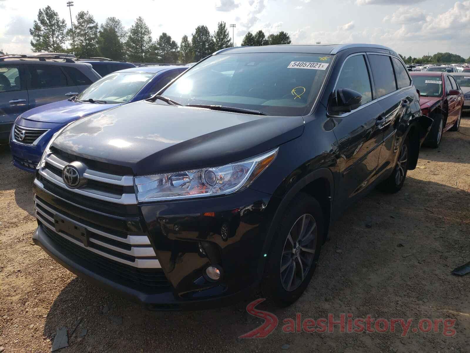 5TDJZRFH0KS619600 2019 TOYOTA HIGHLANDER