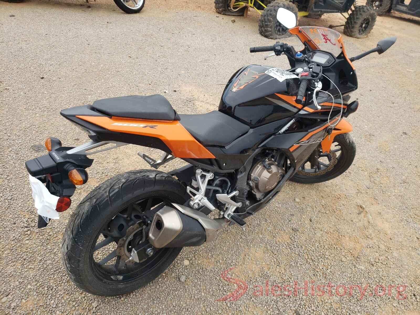 MLHPC4467H5400340 2017 HONDA CBR CYCLE