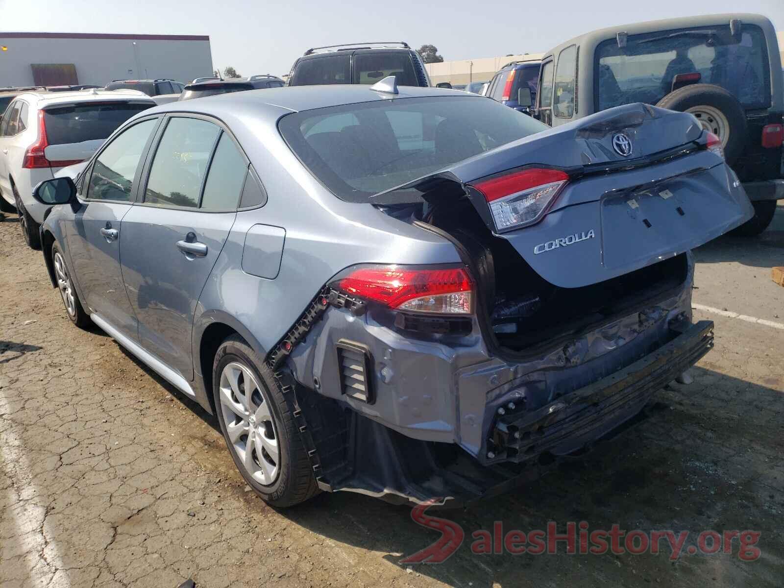 5YFEPRAE4LP105389 2020 TOYOTA COROLLA