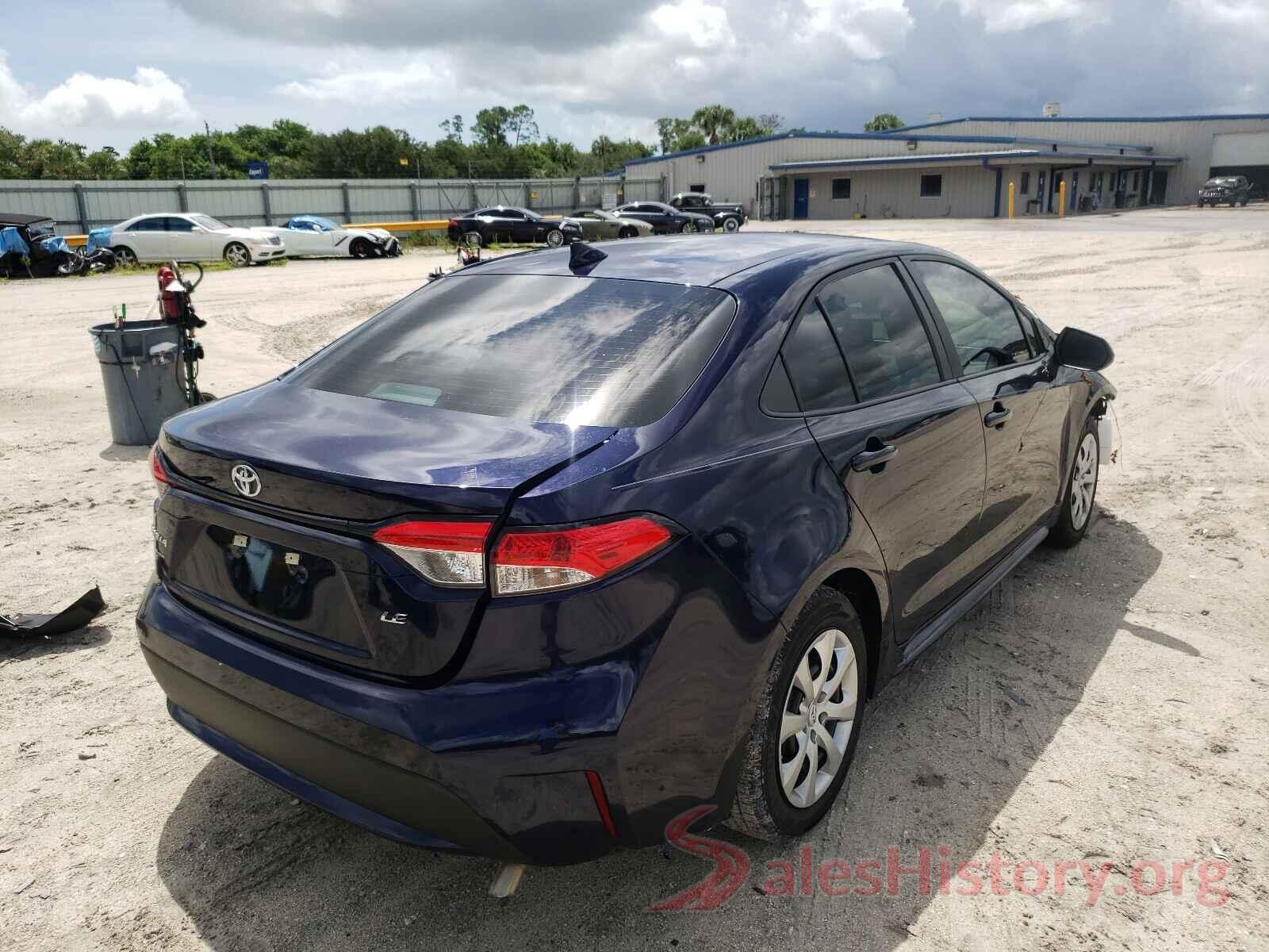 5YFEPRAE4LP101424 2020 TOYOTA COROLLA