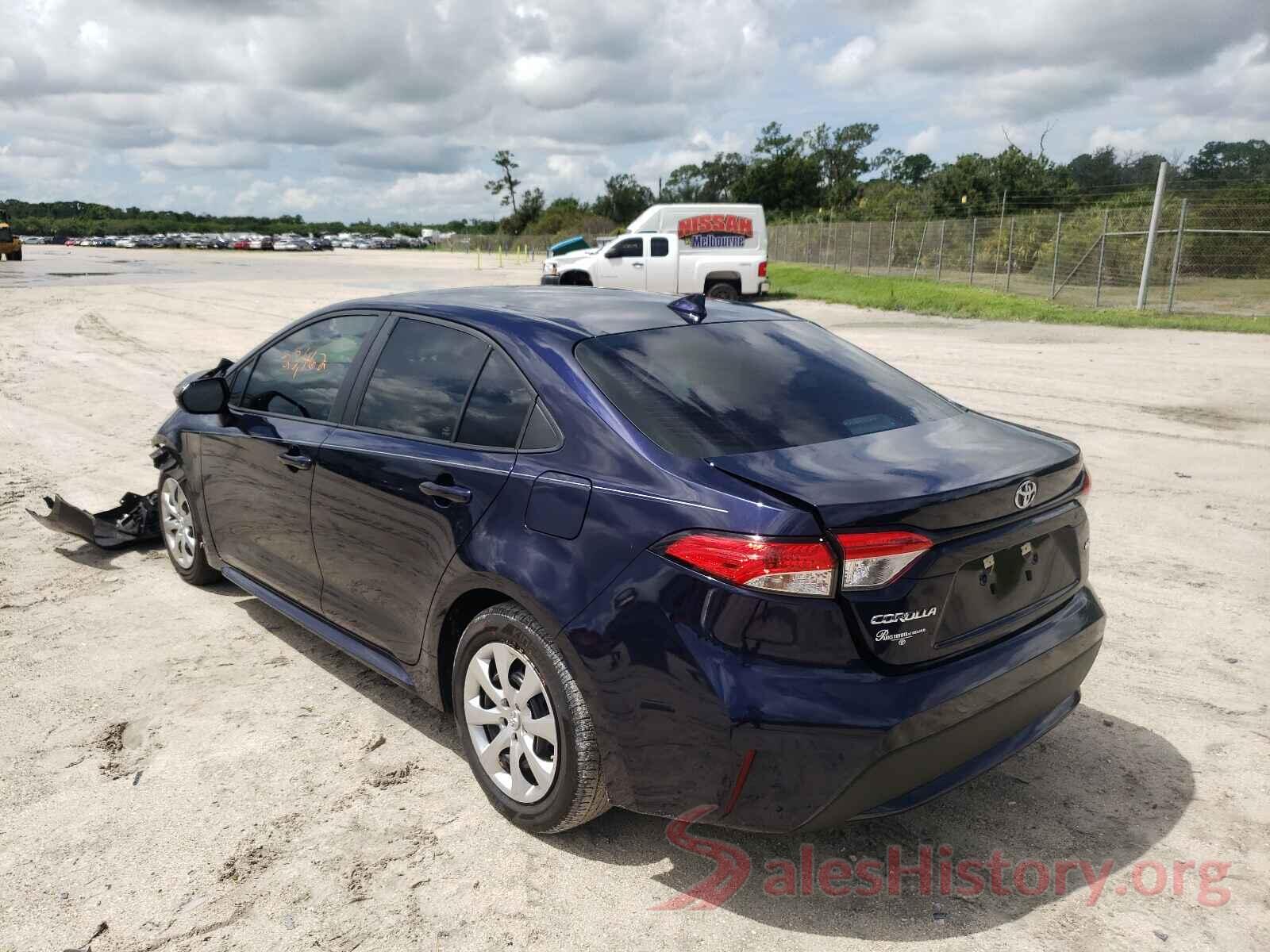 5YFEPRAE4LP101424 2020 TOYOTA COROLLA