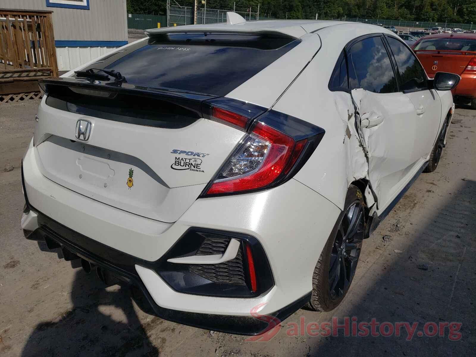 SHHFK7G44MU208006 2021 HONDA CIVIC