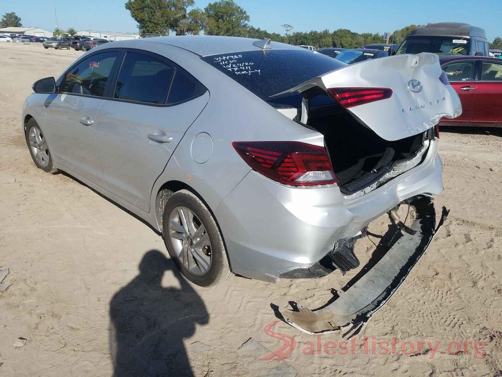 5NPD84LF5KH408615 2019 HYUNDAI ELANTRA