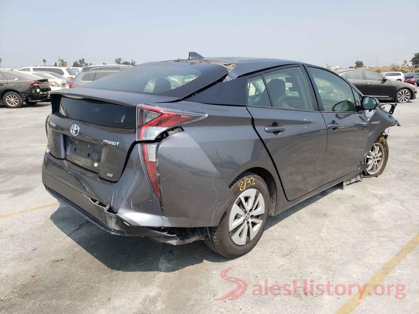 JTDKARFU8H3035710 2017 TOYOTA PRIUS