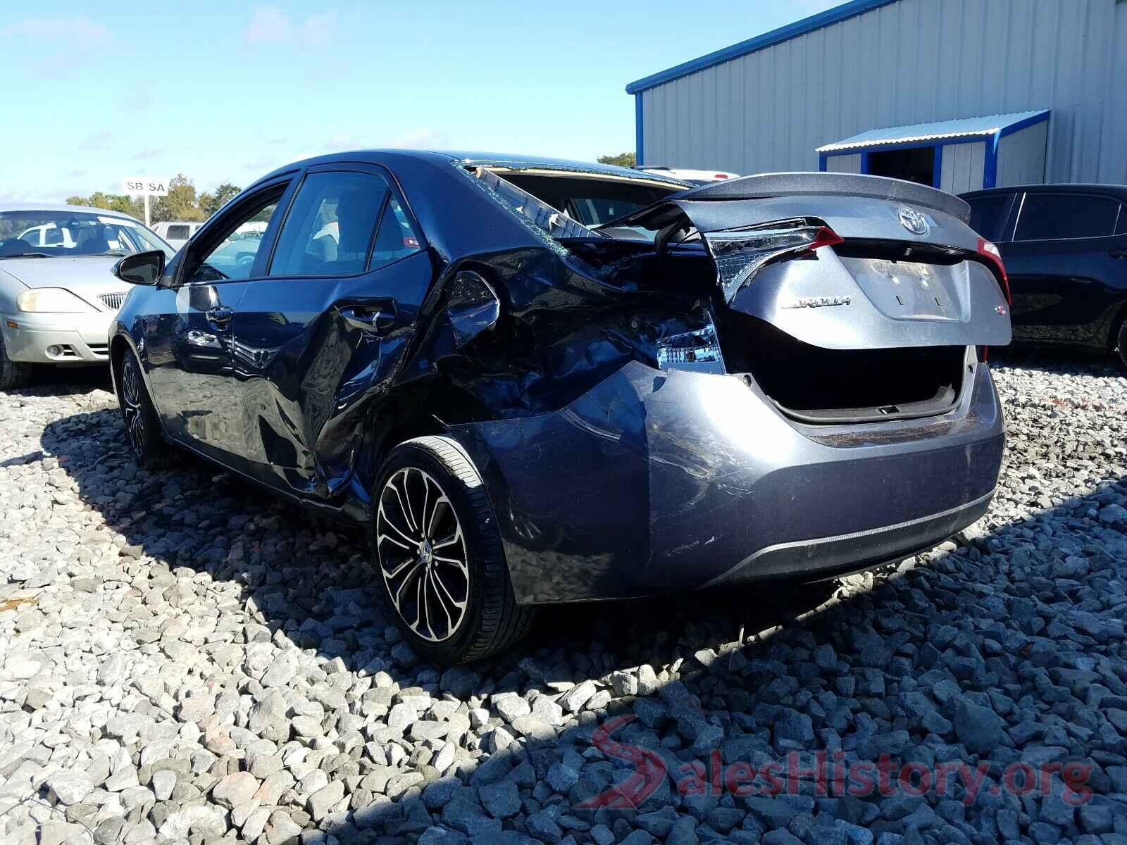 2T1BURHEXGC507845 2016 TOYOTA COROLLA