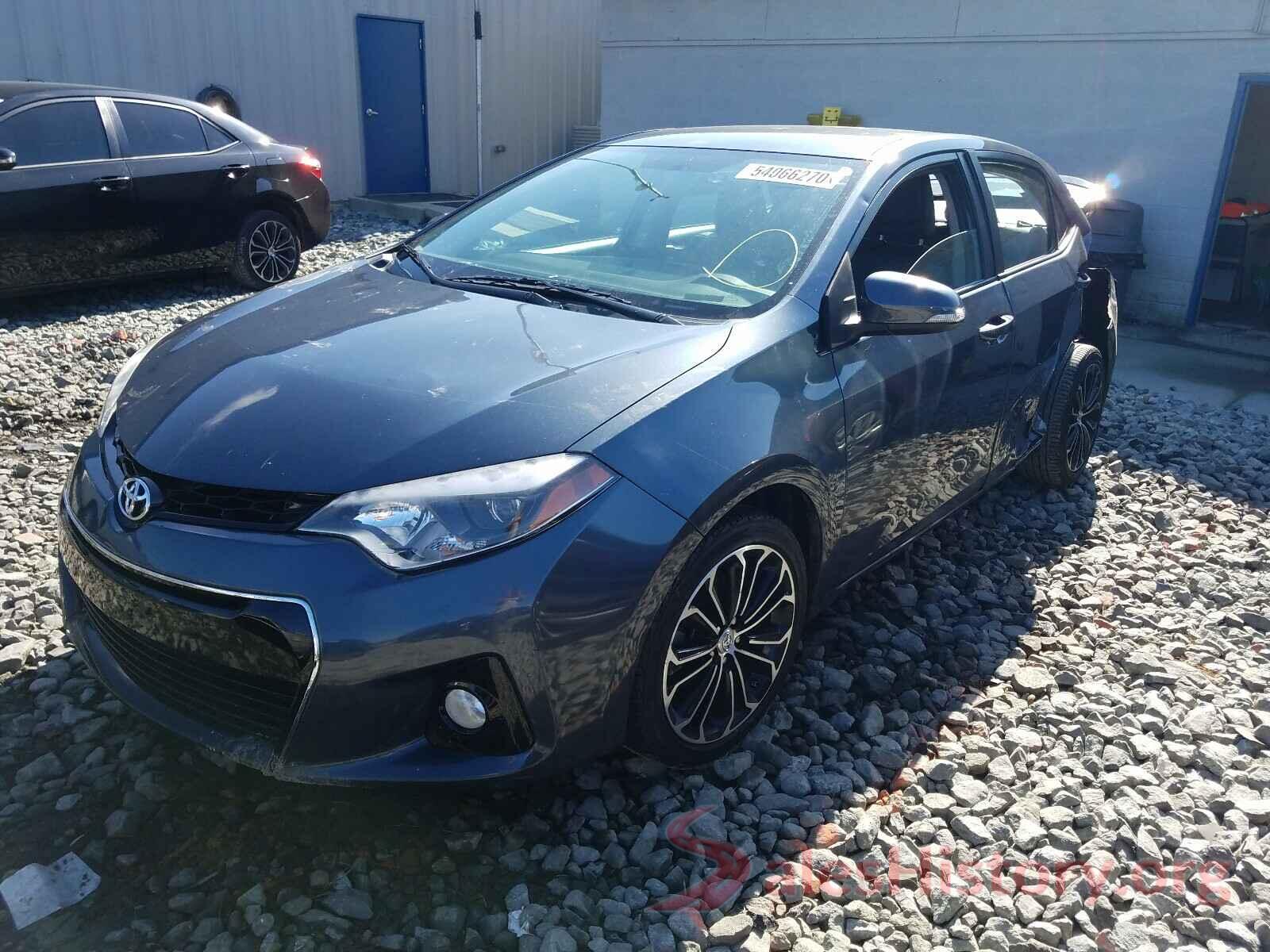 2T1BURHEXGC507845 2016 TOYOTA COROLLA