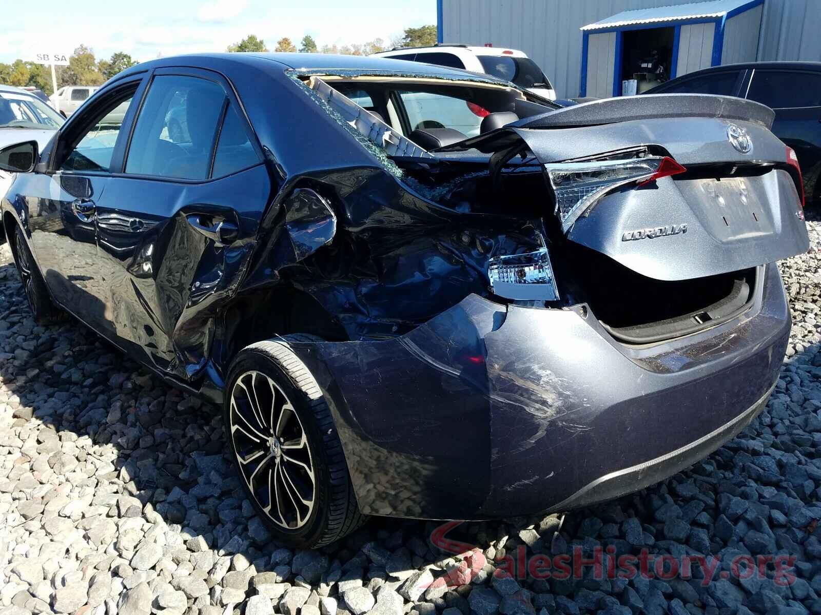 2T1BURHEXGC507845 2016 TOYOTA COROLLA