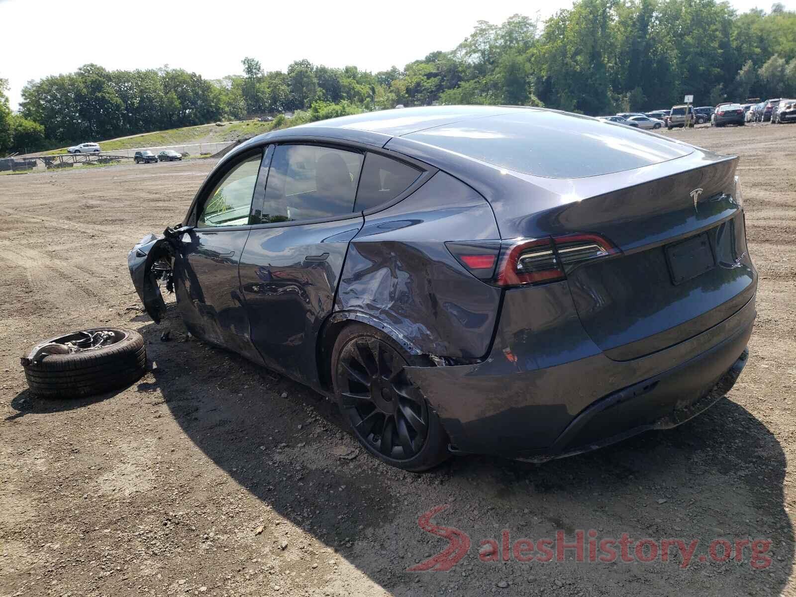 5YJYGAEEXMF207818 2021 TESLA MODEL Y