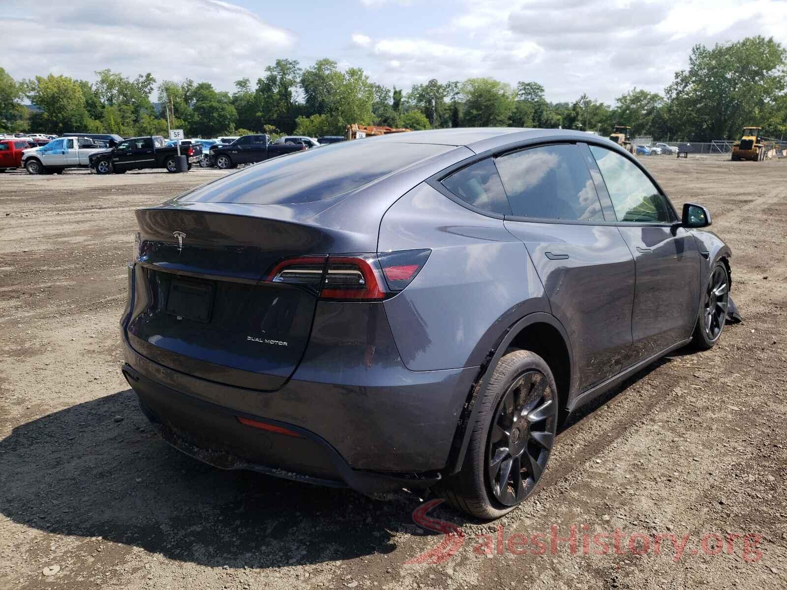 5YJYGAEEXMF207818 2021 TESLA MODEL Y