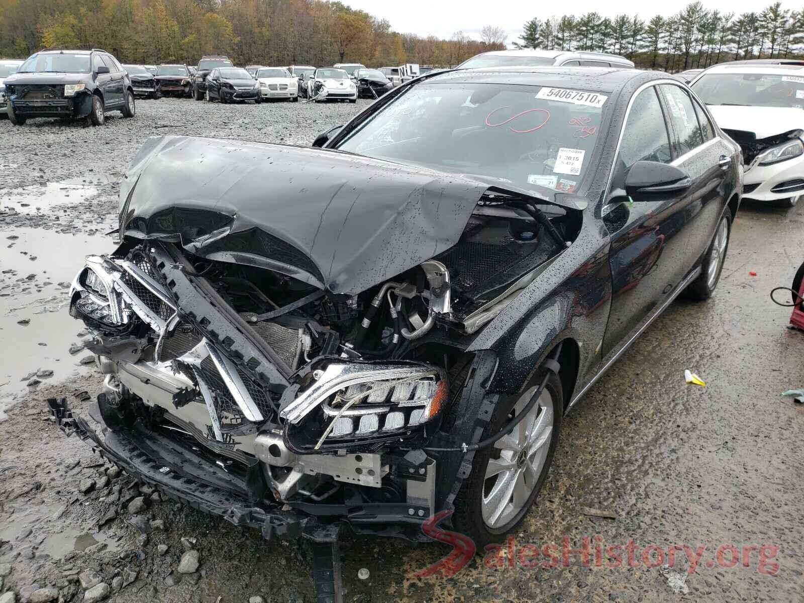 55SWF8EB6KU288854 2019 MERCEDES-BENZ C CLASS