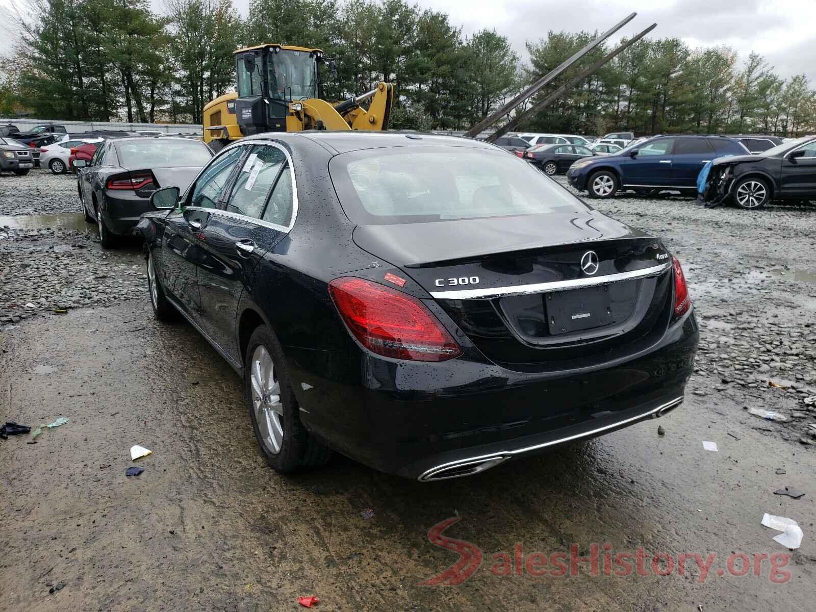 55SWF8EB6KU288854 2019 MERCEDES-BENZ C CLASS