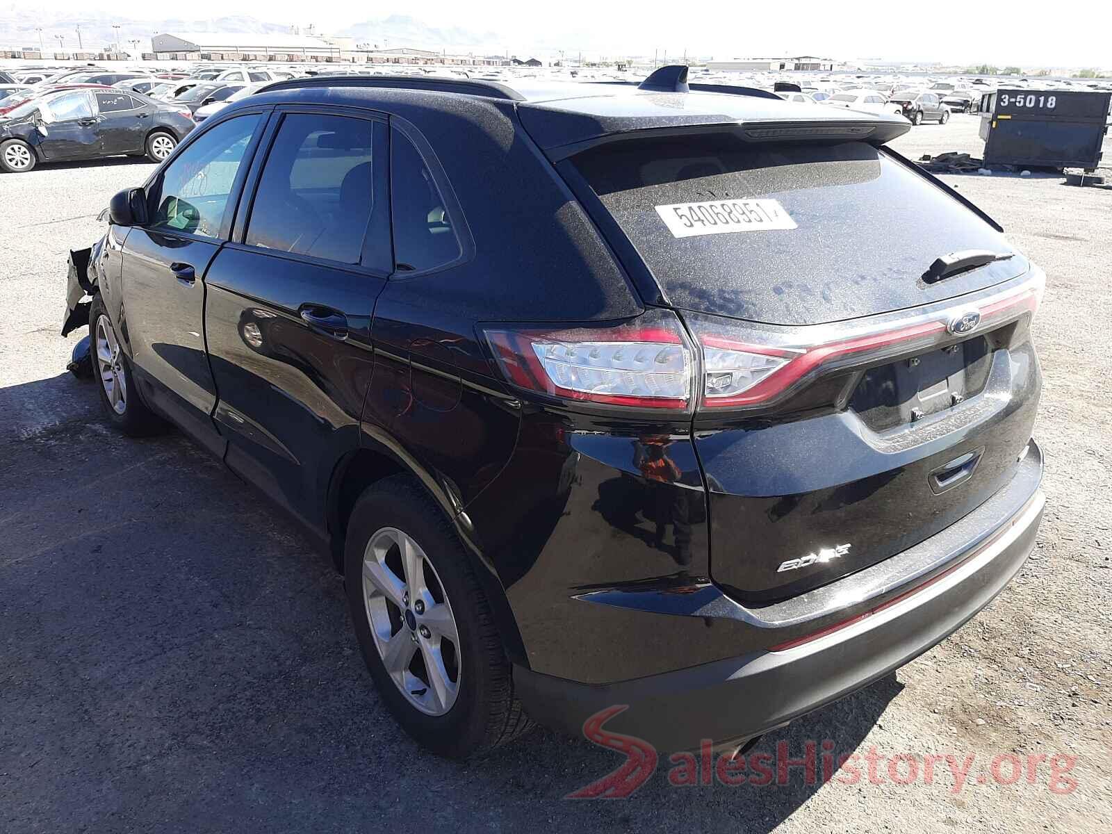 2FMPK3G91GBB73318 2016 FORD EDGE