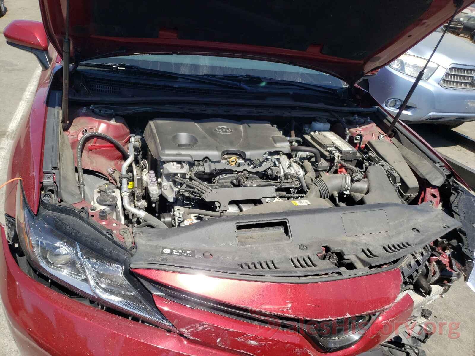 4T1B11HK0KU755805 2019 TOYOTA CAMRY