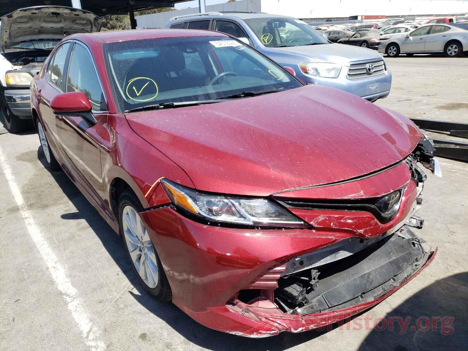 4T1B11HK0KU755805 2019 TOYOTA CAMRY