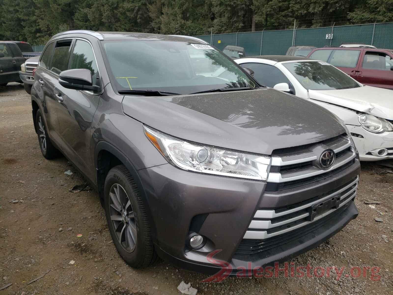 5TDJZRFHXKS916826 2019 TOYOTA HIGHLANDER