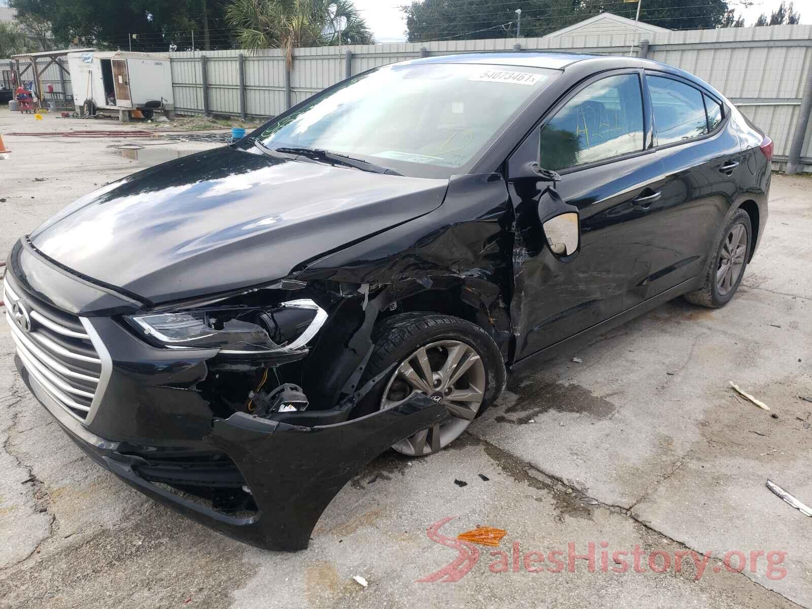 5NPD84LF9HH168137 2017 HYUNDAI ELANTRA