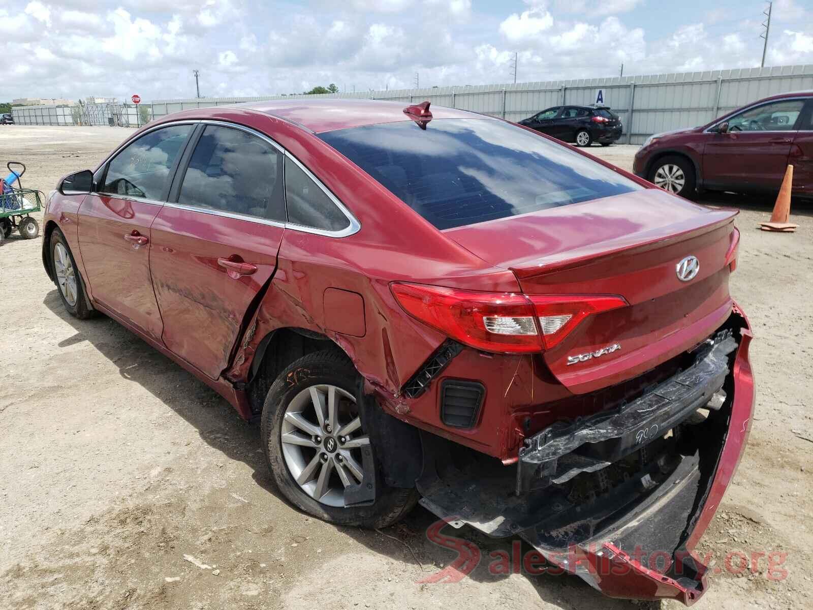 5NPE24AF7GH288767 2016 HYUNDAI SONATA