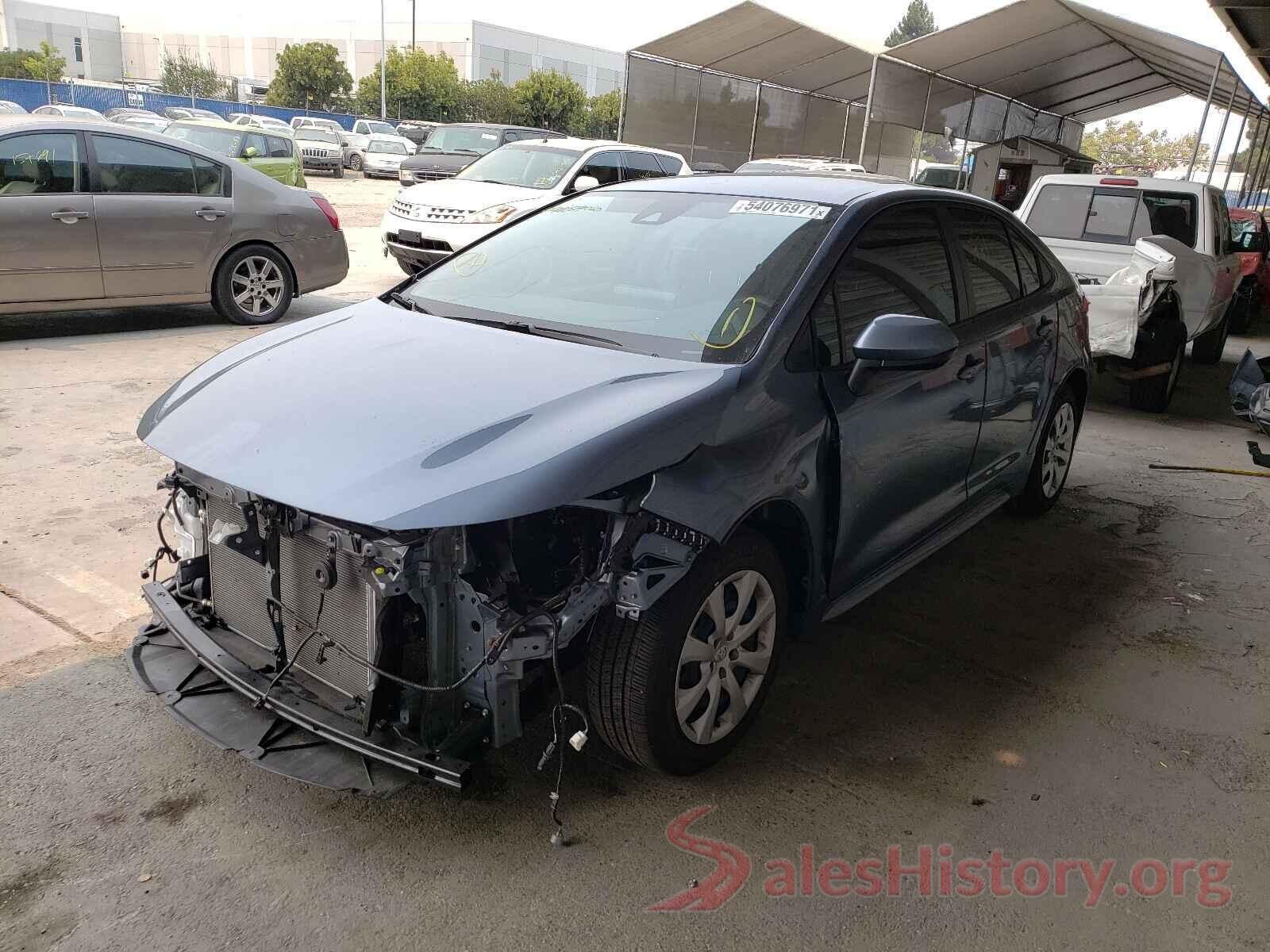 JTDEPMAE0MJ166635 2021 TOYOTA COROLLA