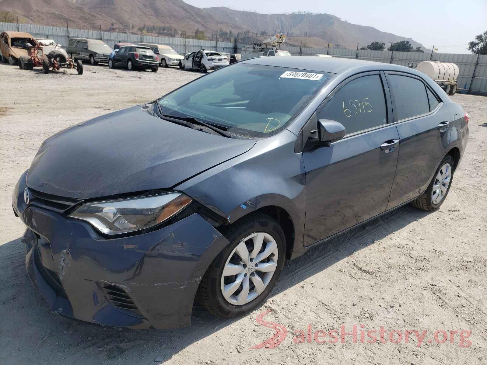 5YFBURHE4GP559942 2016 TOYOTA COROLLA