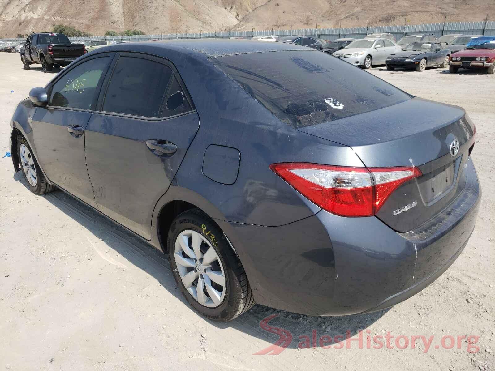 5YFBURHE4GP559942 2016 TOYOTA COROLLA