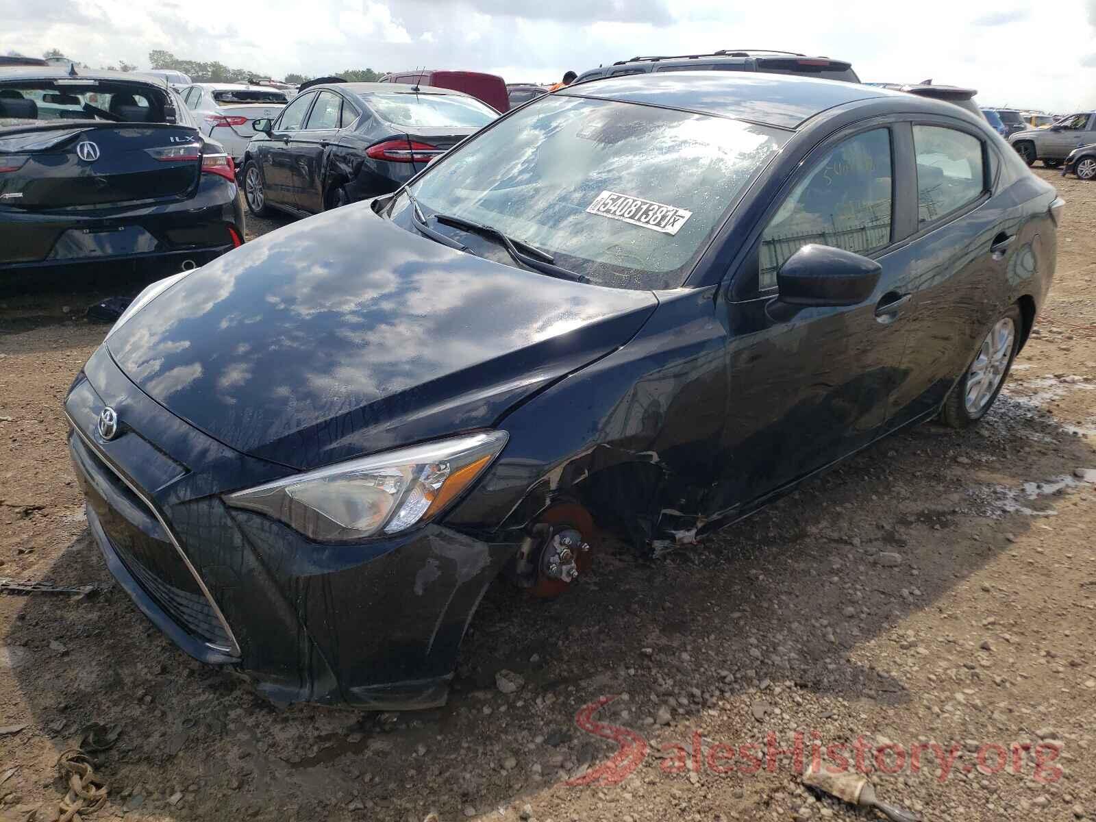 3MYDLBYV3JY315758 2018 TOYOTA YARIS