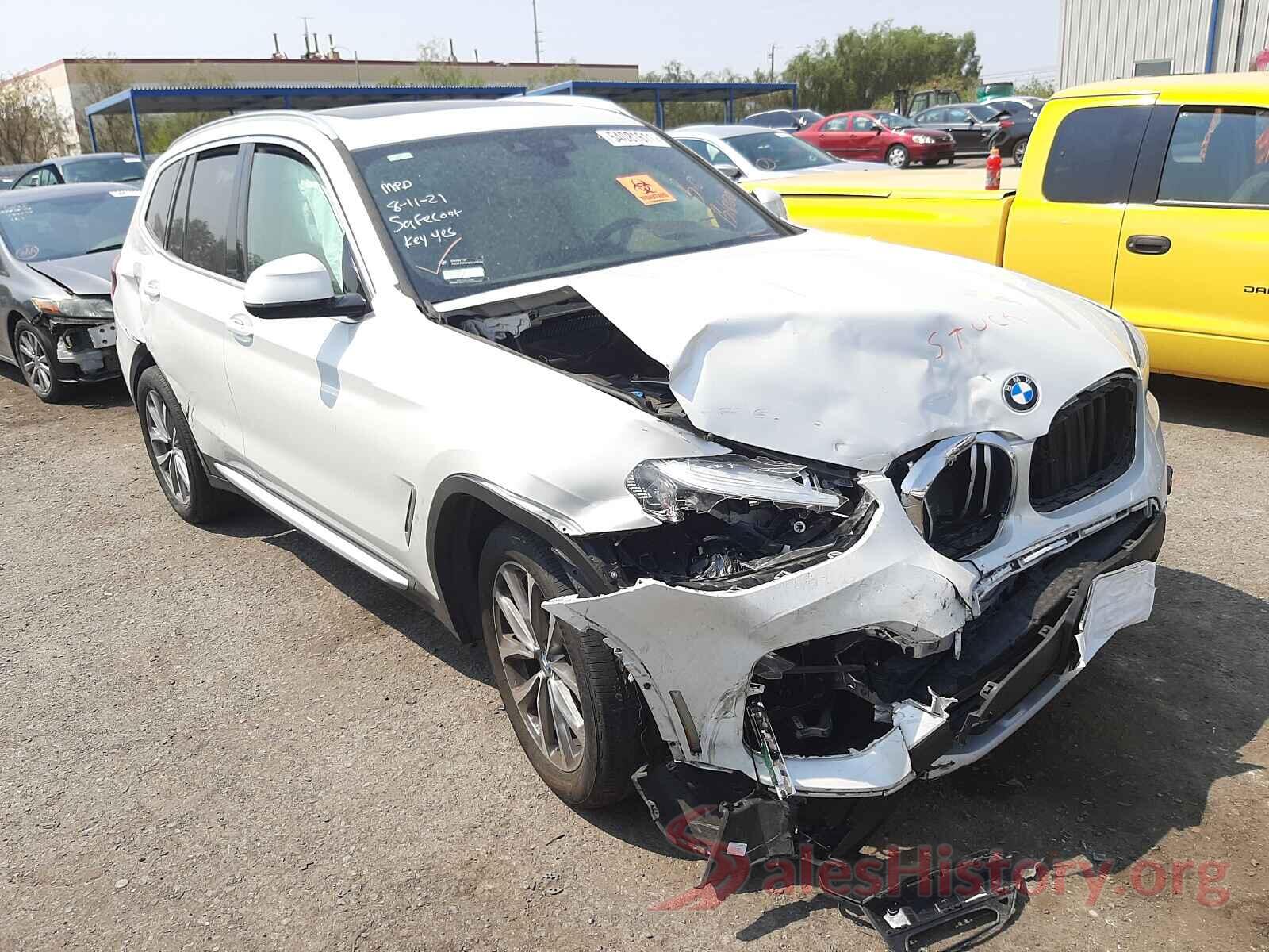 5UXTR9C51KLD97624 2019 BMW X3