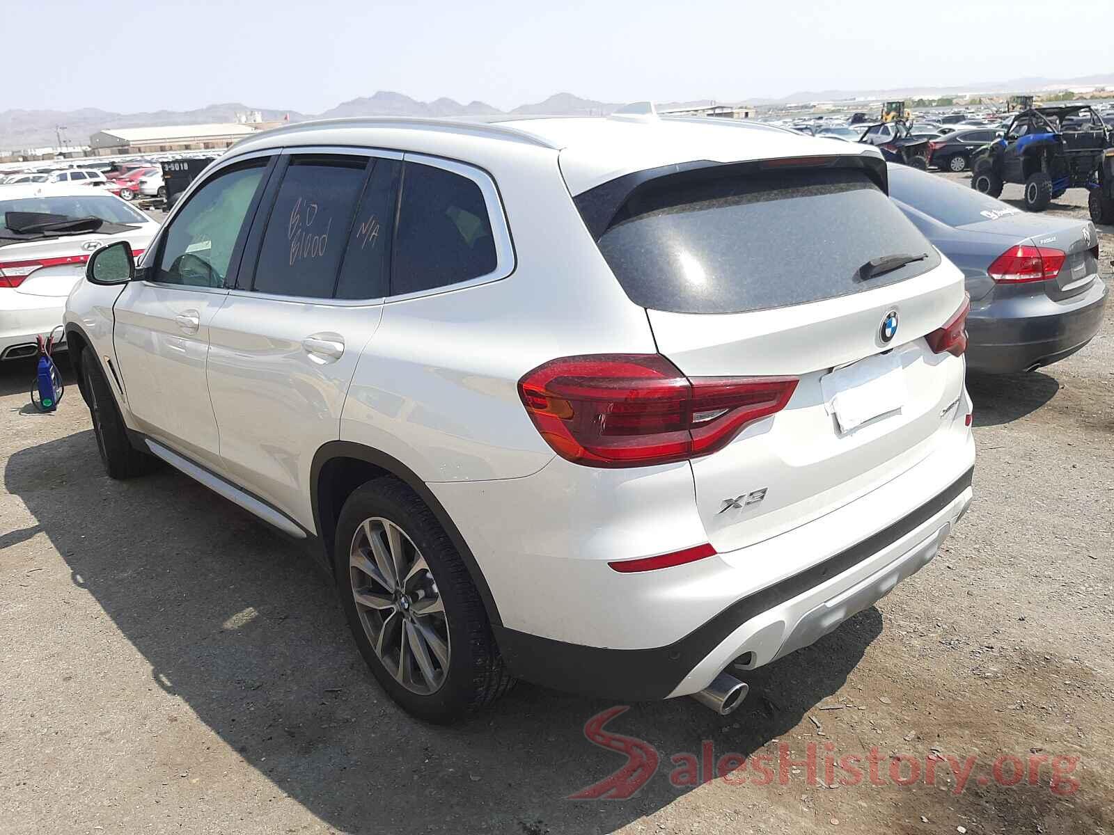 5UXTR9C51KLD97624 2019 BMW X3