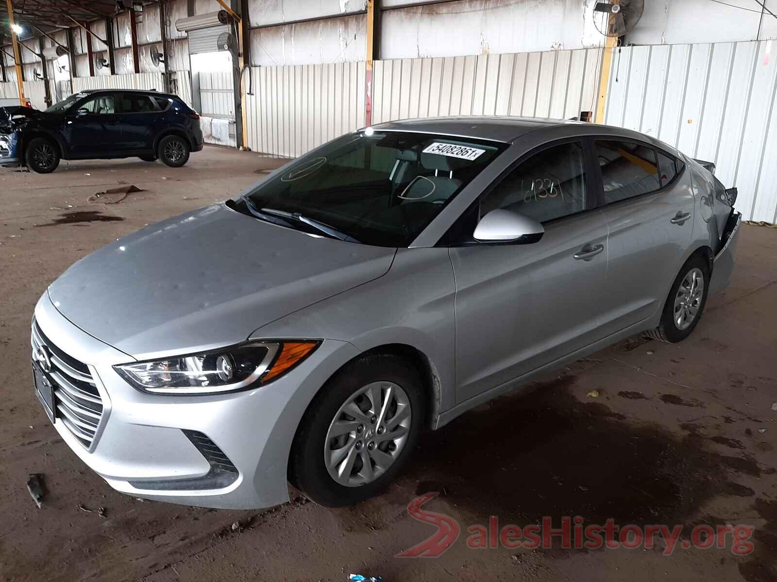 KMHD74LF6HU086676 2017 HYUNDAI ELANTRA