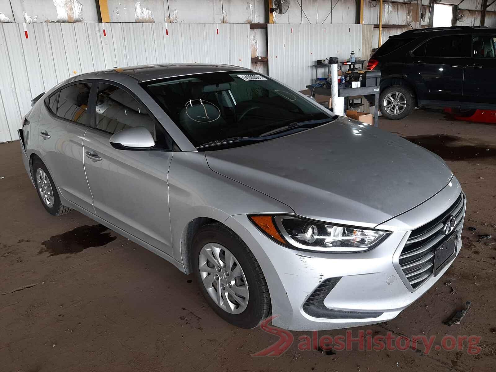 KMHD74LF6HU086676 2017 HYUNDAI ELANTRA