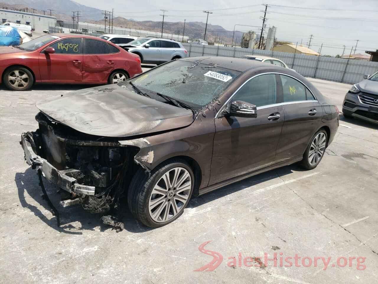 WDDSJ4EB2JN695244 2018 MERCEDES-BENZ CLA-CLASS