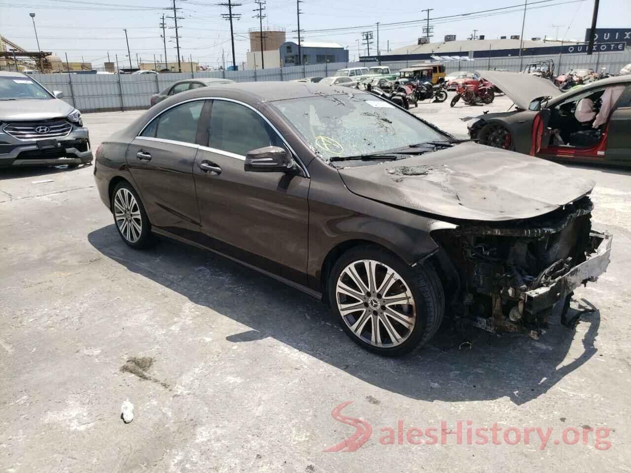 WDDSJ4EB2JN695244 2018 MERCEDES-BENZ CLA-CLASS