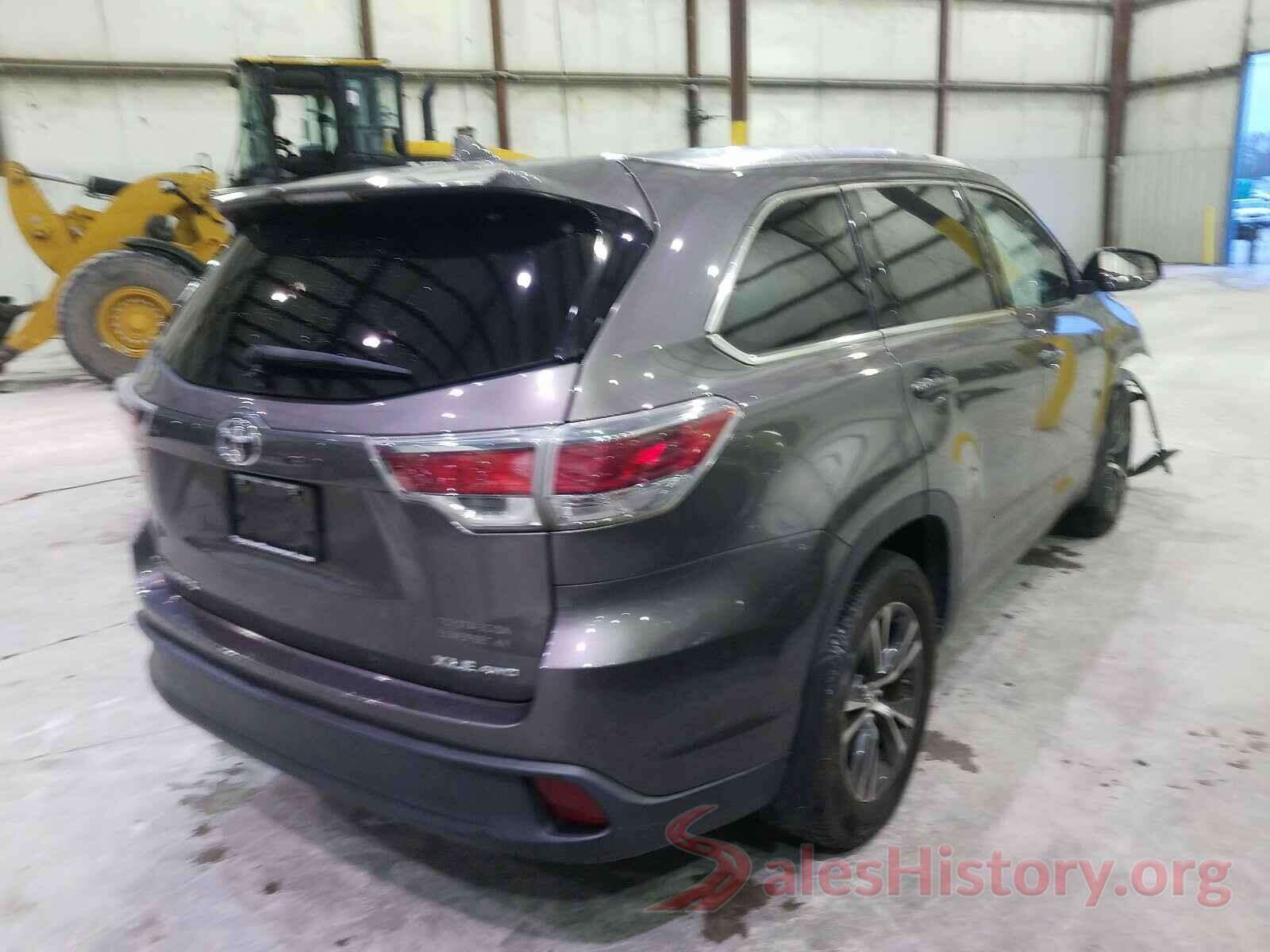 5TDJKRFH2GS264926 2016 TOYOTA HIGHLANDER