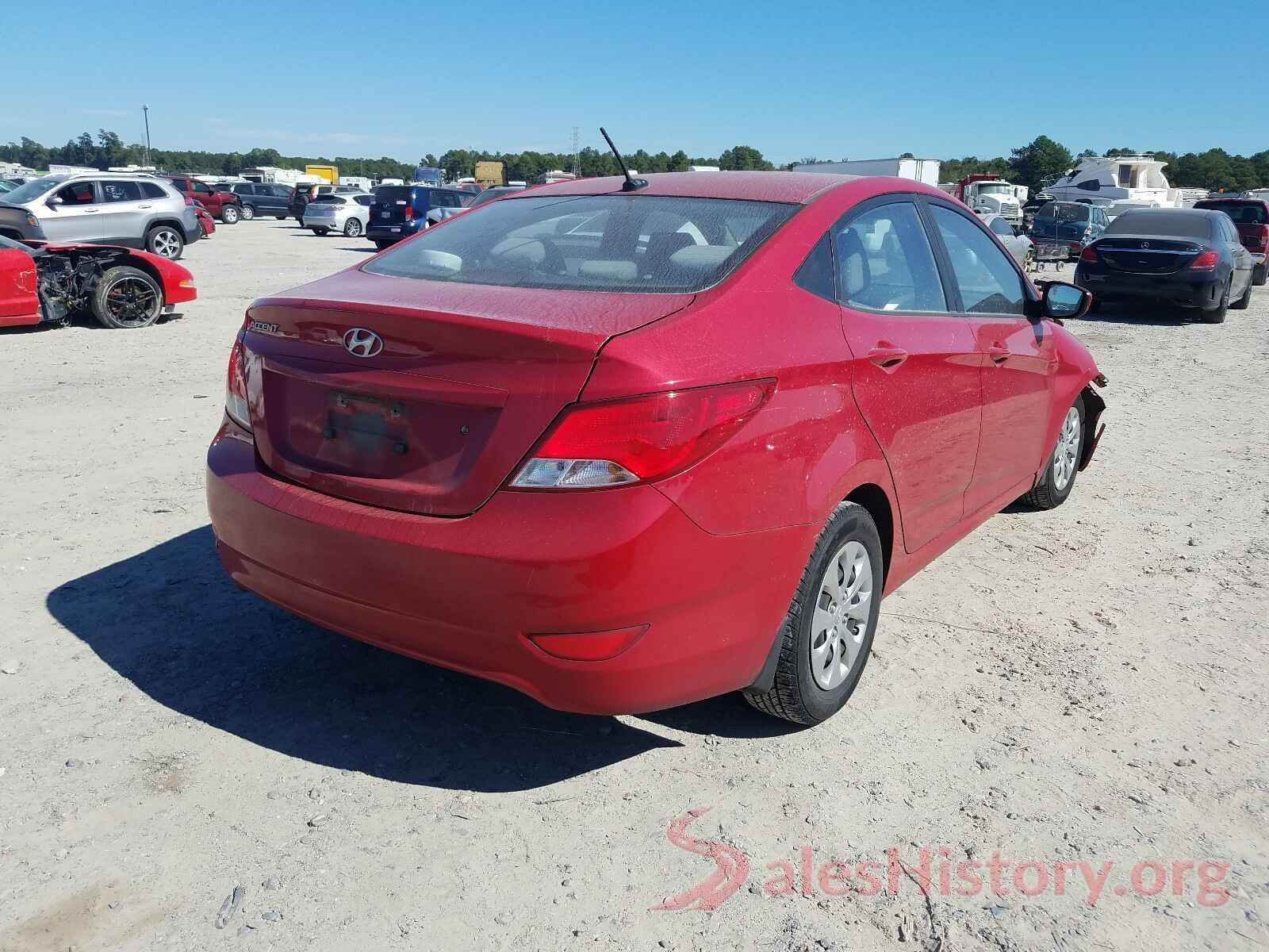 KMHCT4AE0GU116948 2016 HYUNDAI ACCENT