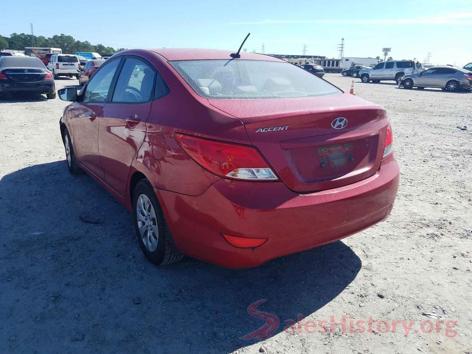 KMHCT4AE0GU116948 2016 HYUNDAI ACCENT