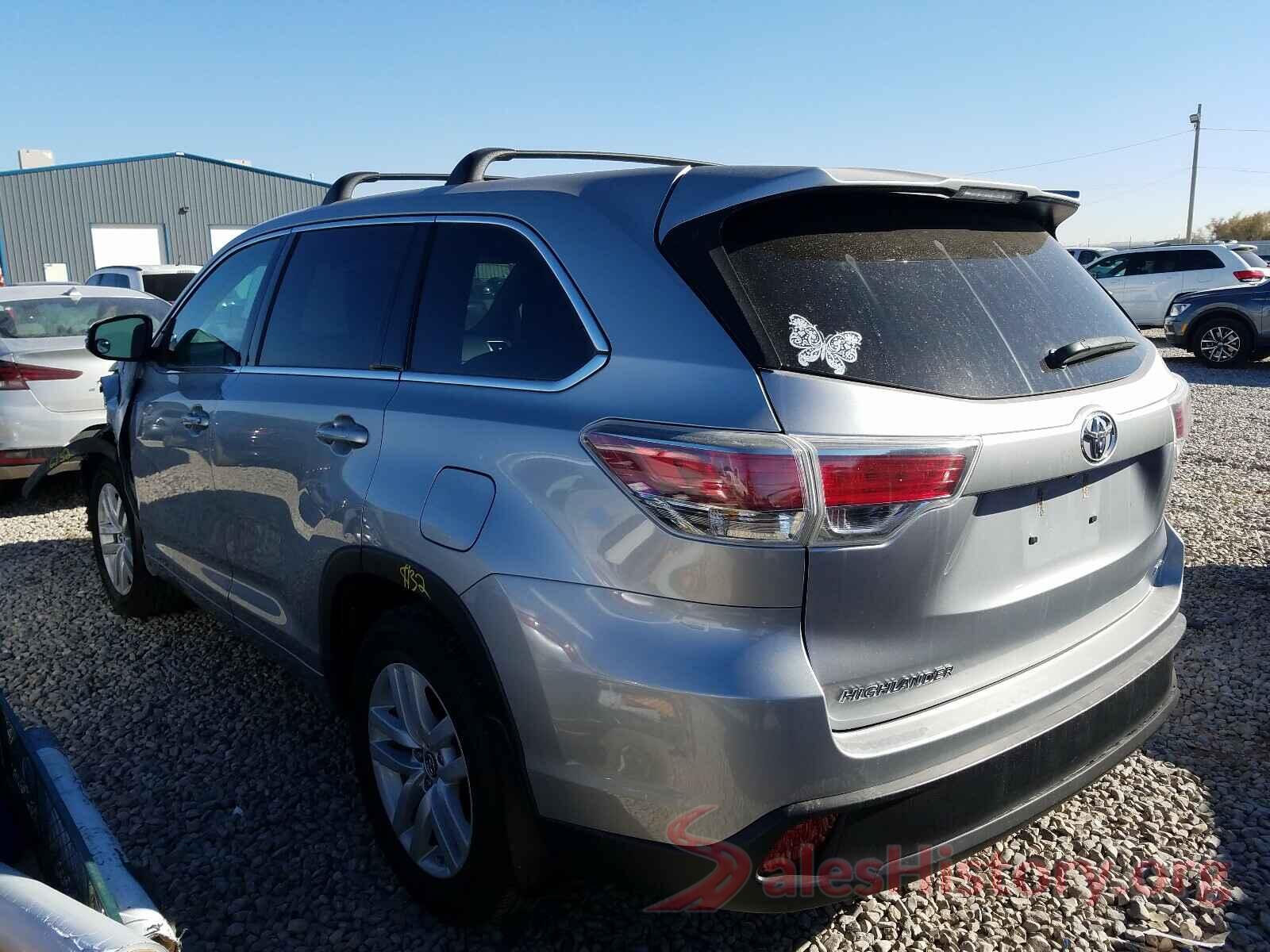 5TDBKRFH4GS264009 2016 TOYOTA HIGHLANDER