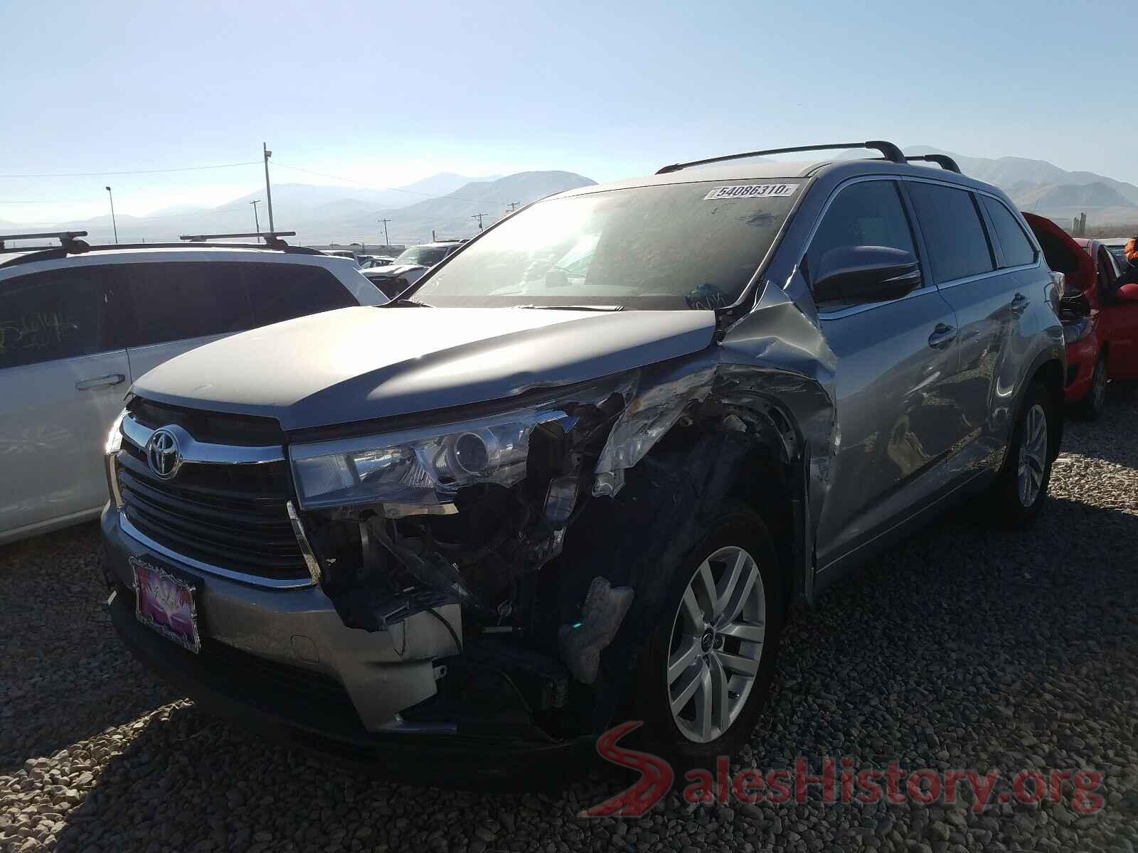 5TDBKRFH4GS264009 2016 TOYOTA HIGHLANDER