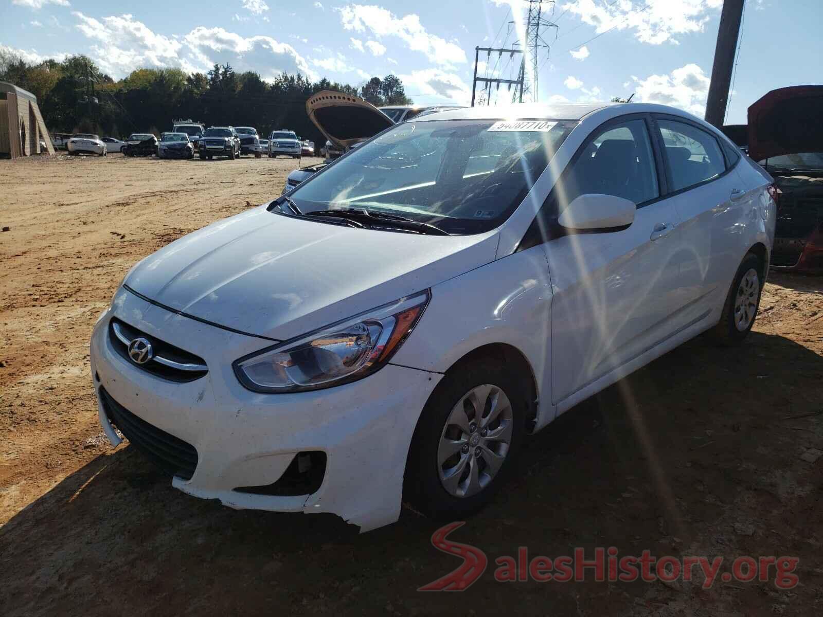 KMHCT4AEXGU944876 2016 HYUNDAI ACCENT