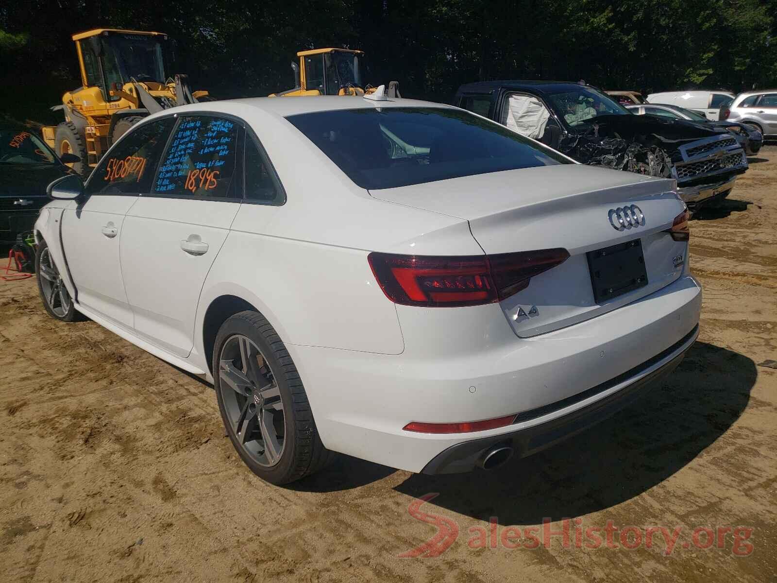 WAUENAF48JA031402 2018 AUDI A4