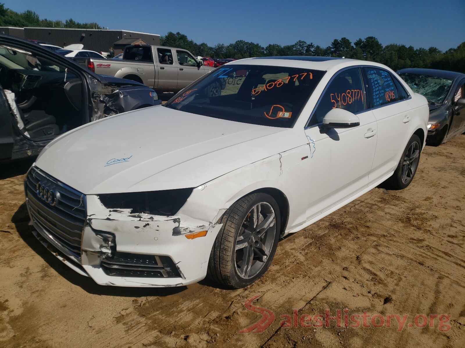 WAUENAF48JA031402 2018 AUDI A4