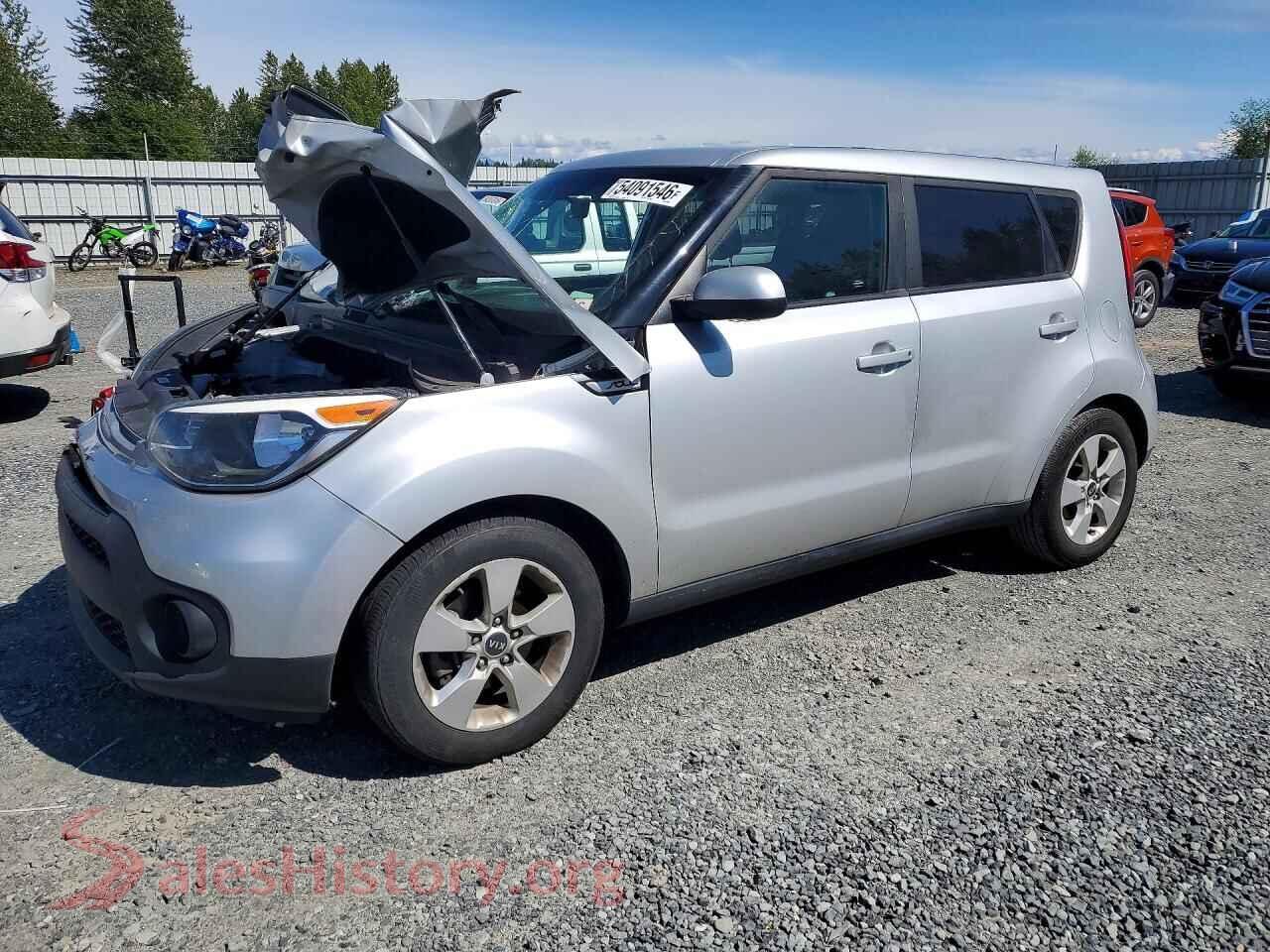 2018 KIA SOUL VIN KNDJN2A24J7606072, auction photo