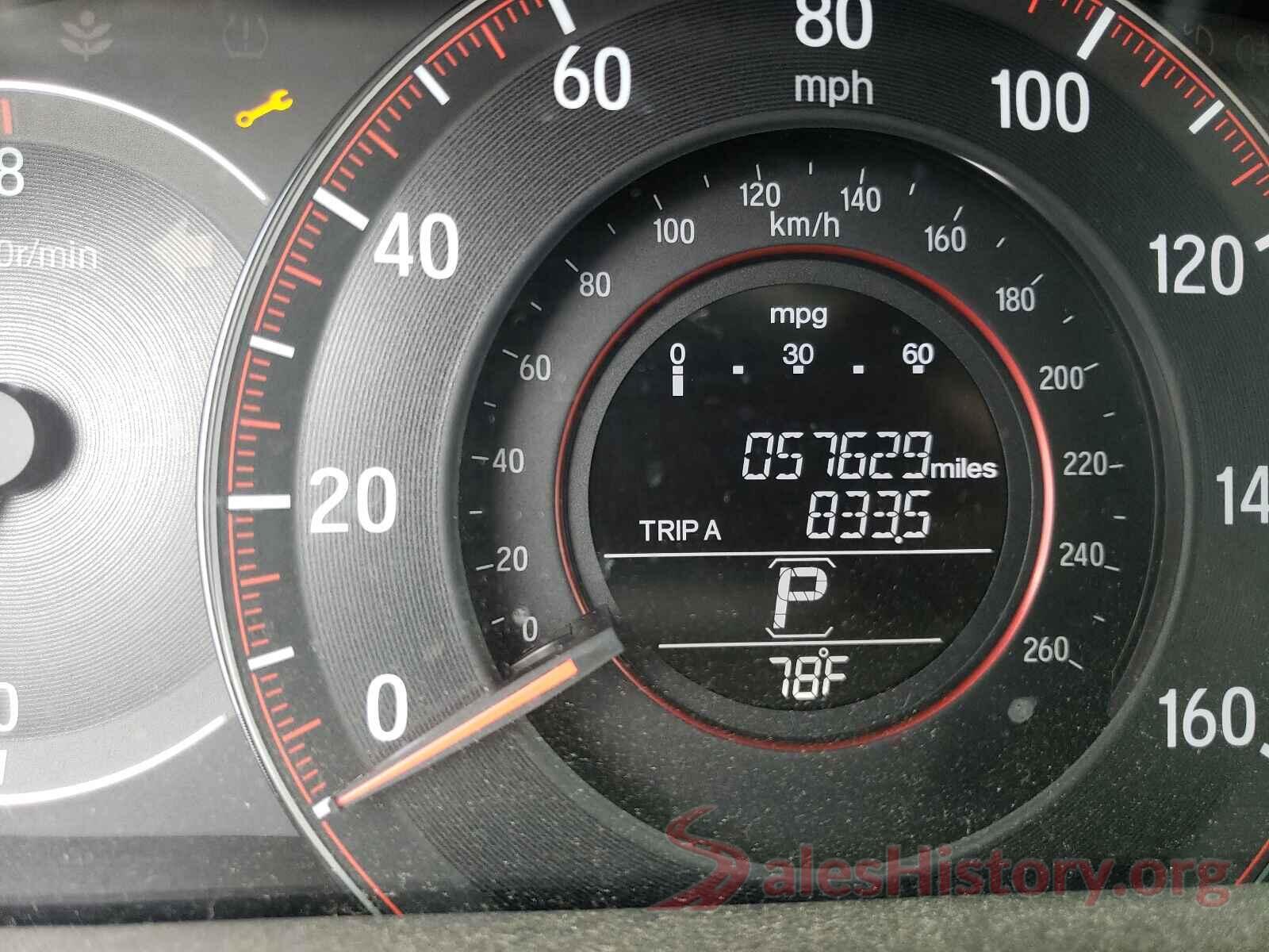 1HGCR2F55GA123803 2016 HONDA ACCORD