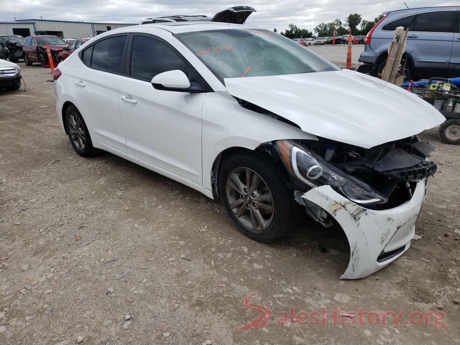 5NPD84LF9JH223076 2018 HYUNDAI ELANTRA