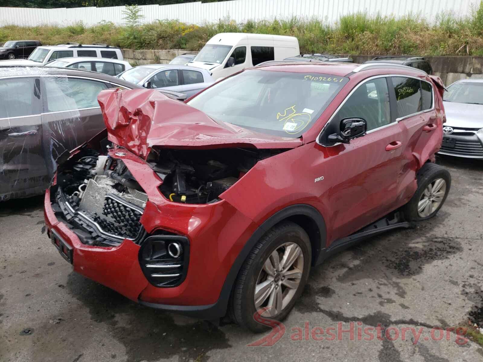 KNDPMCAC6H7266607 2017 KIA SPORTAGE