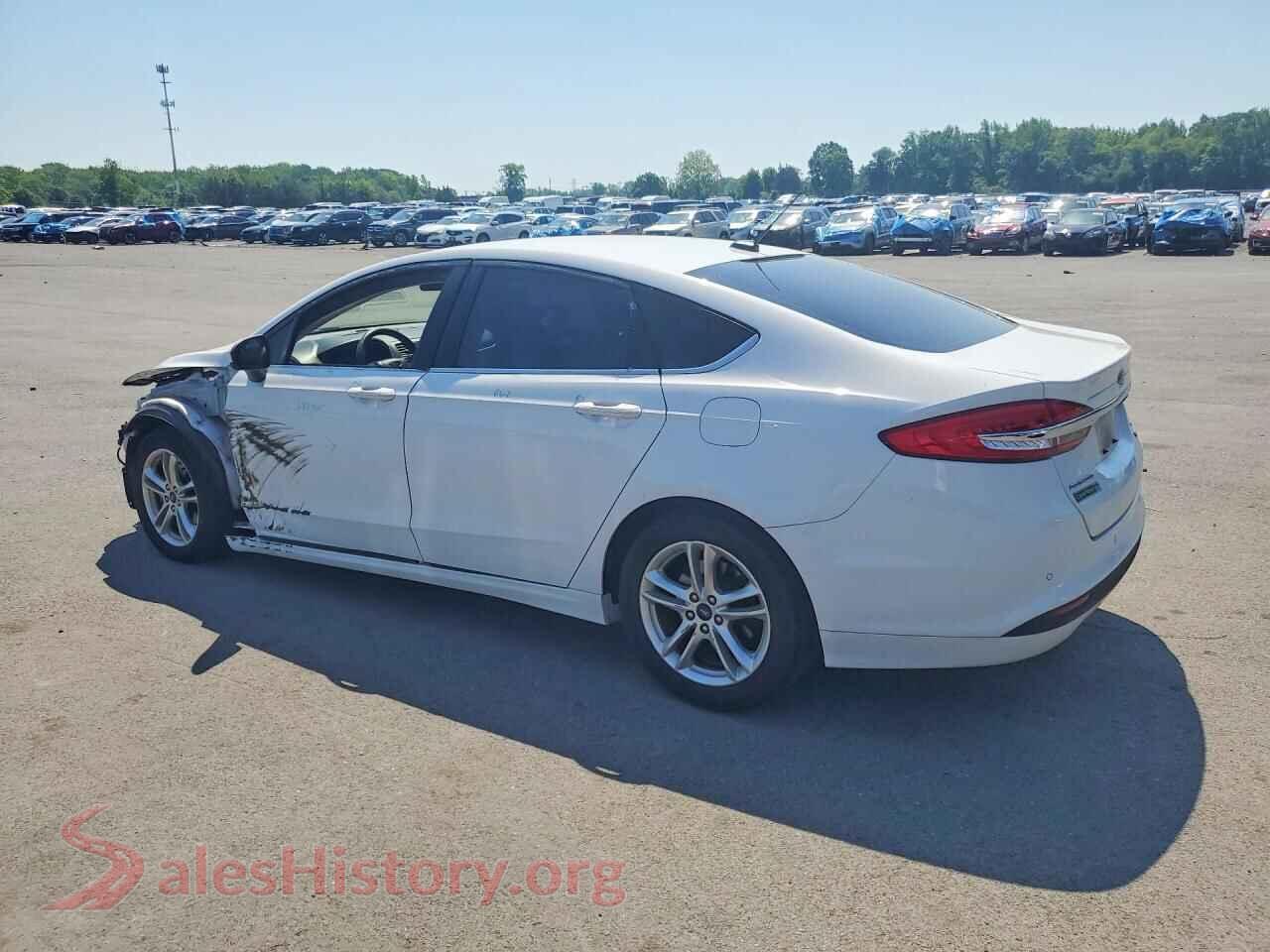 2018 FORD FUSION VIN 3FA6P0HD1JR255163, front view