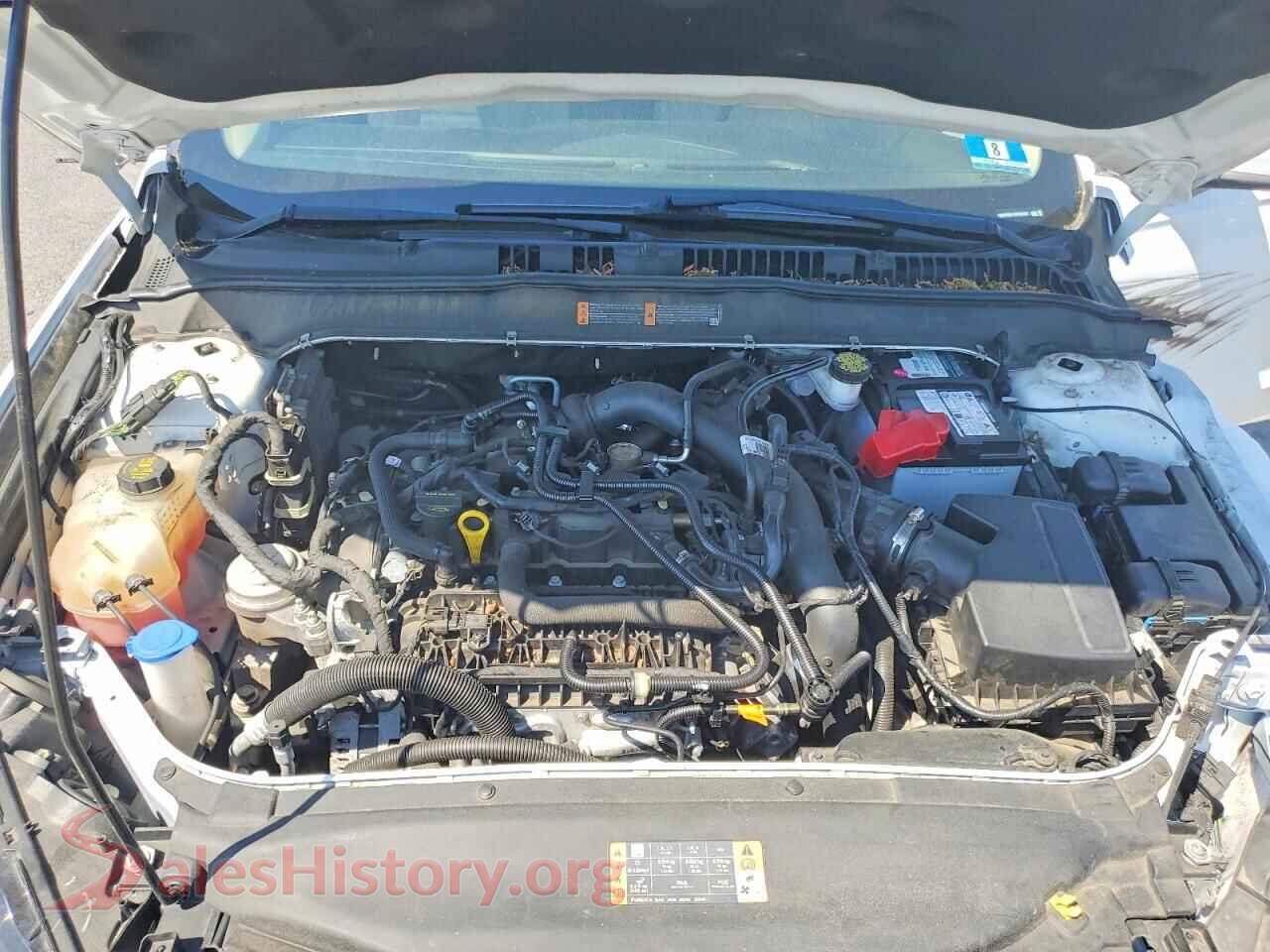 2018 FORD FUSION VIN 3FA6P0HD1JR255163, VIN plate