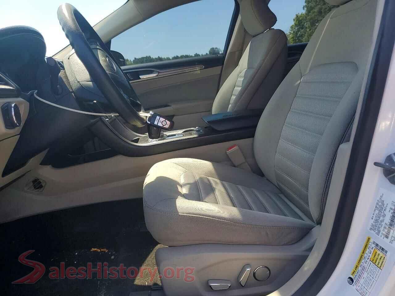 2018 FORD FUSION VIN 3FA6P0HD1JR255163, engine bay