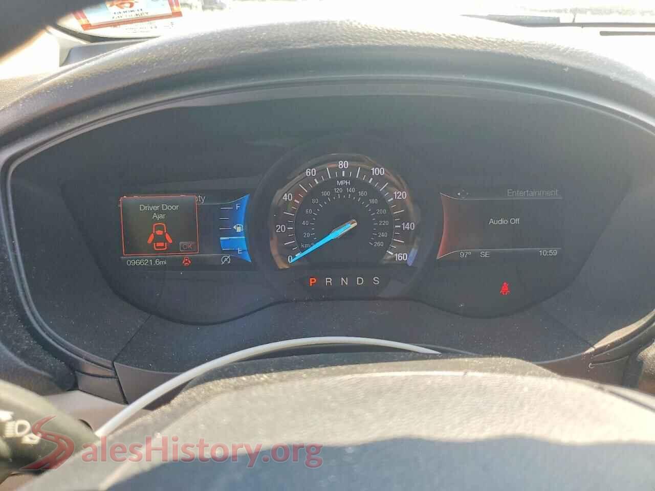 2018 FORD FUSION VIN 3FA6P0HD1JR255163, interior center console